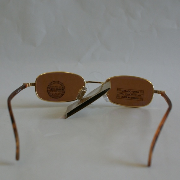 NWT TruVintage 90's lady's Fashion Combo Small Rectangular Coppermax Sunglasses - Picture 9 of 12